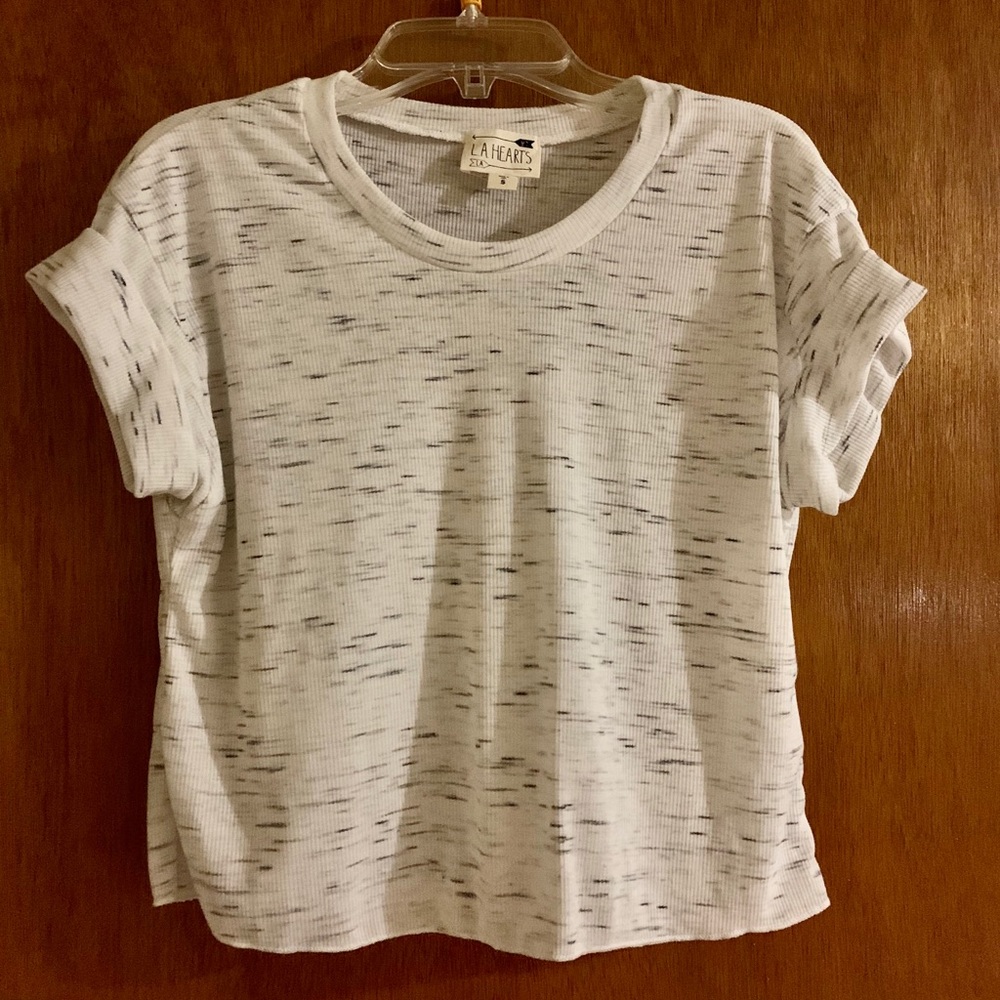 Versatile top can be worn anywhere!